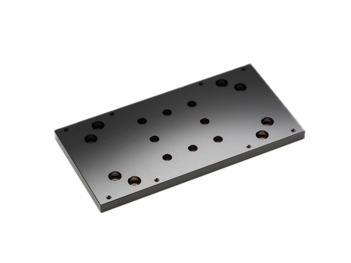 Baseplate for X-axis Long Aluminum Cross Roller Stage  (BSP-1020N)