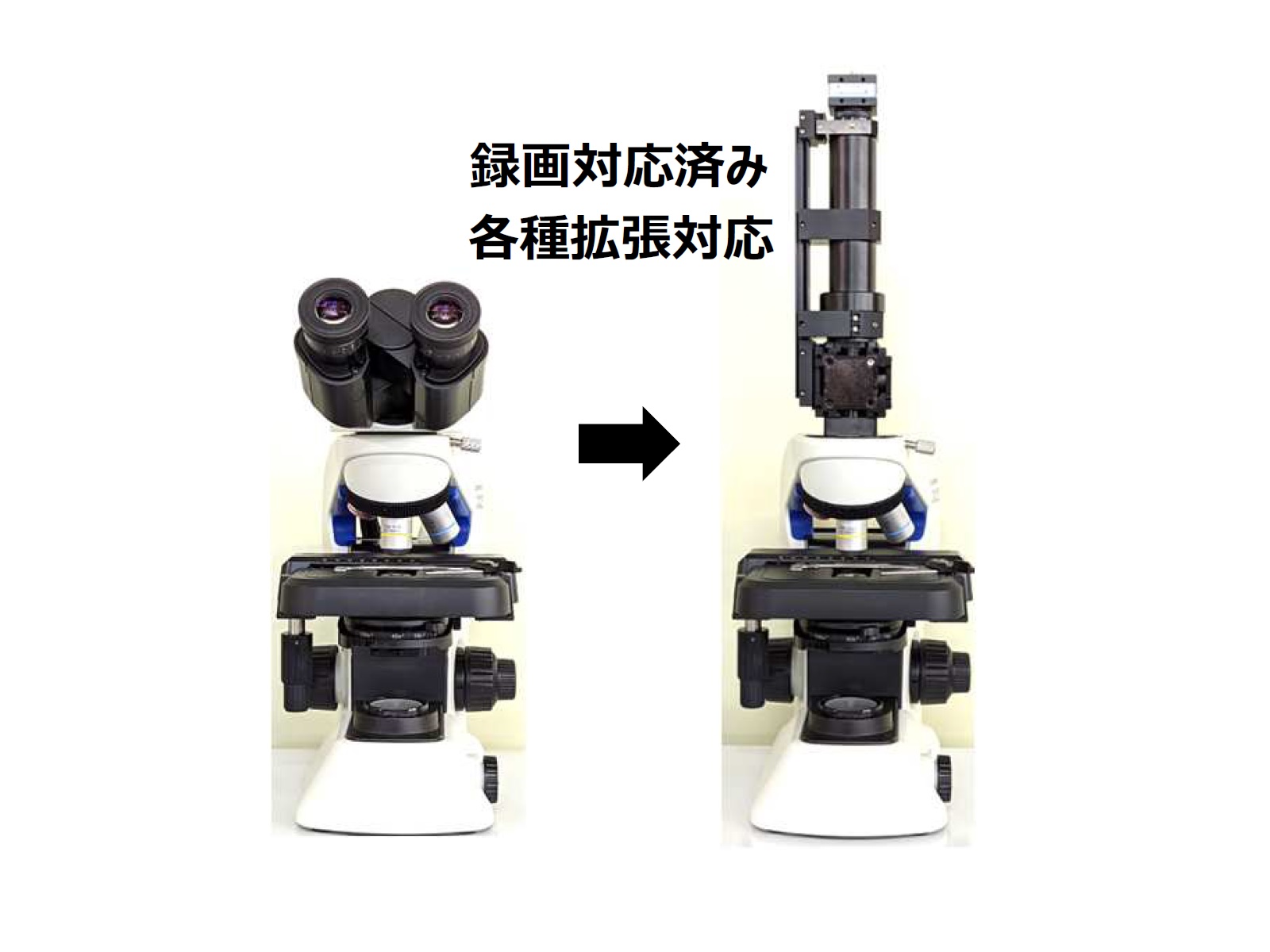エビデント教育顕微鏡向け拡張ユニット / CX23-181cube