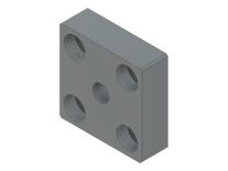 Cage Blank Plate for Cube Joint / C16-CB-BKP
