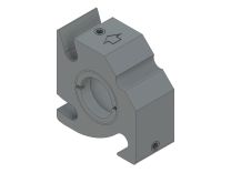 Cage Slot in Fixed Optic Mount (Through hole) / C16-SLFH-12.7A