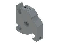 Cage Slot in Fixed Optic Mount (Through hole) / C16-SLFH-5
