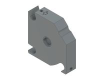 Cage Slot in Fixed Optic Mount (Through hole) / C30-SLFH-8