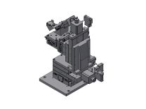 Motorized 6-axis Optical Fiber Alignment Stage Unit / DAU-8100A-R