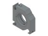 Cage Slot in Fixed Optic Mount (Through hole) / C30-SLFH-25.4