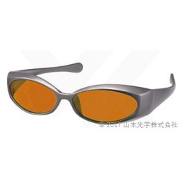 レーザ保護メガネ（完全吸収型、多波長対応用）アイグラスタイプ / YL-290C-Y2