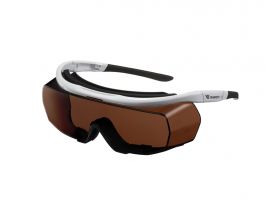 レーザ保護メガネ（一部透過型、OD2タイプ） / YL-780-MRGB-HT